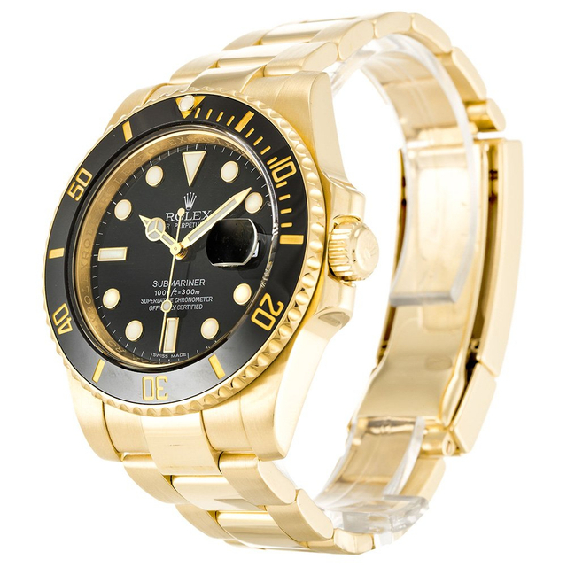 ロレックス サブマリーナ 40mm ブラック ダイヤル 116618LN-2 $399.00