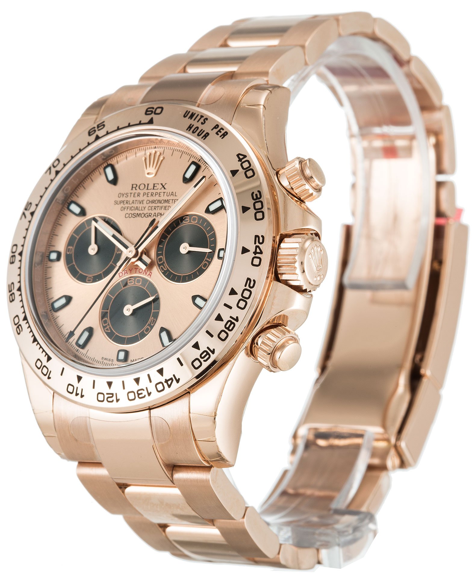 ロレックス デイトナ 40mm ローズダイヤル 116505 $599.00 – $1,329.00