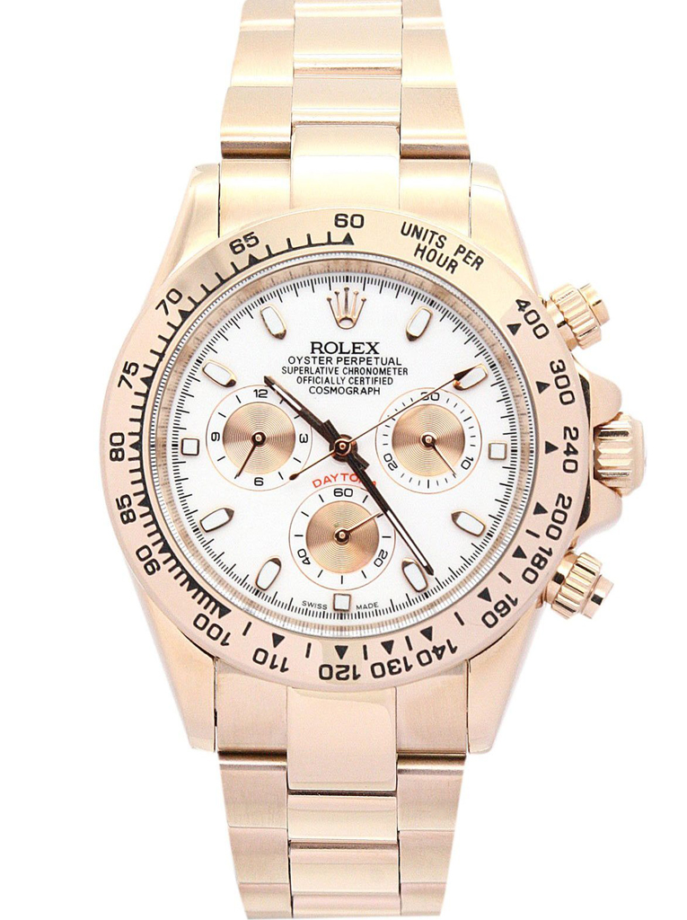 ロレックス デイトナ 40mm アイボリー ダイヤル 116505 $299.00
