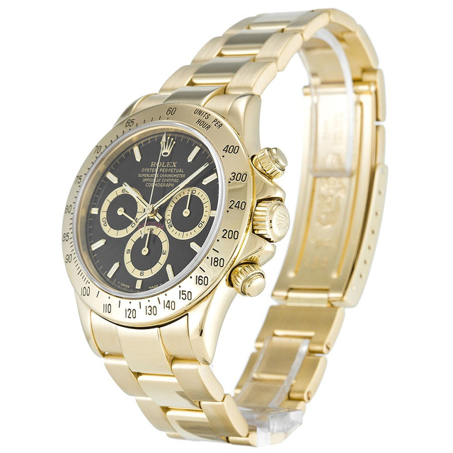 ロレックス デイトナ 40mm ブラック ダイヤル 116528 $599.00 – $1,329.00