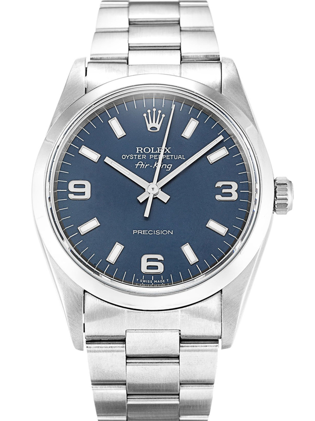ロレックス エアキング 34mm ブルー ダイヤル 14000 $399.00