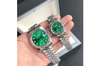ロレックス デイトジャスト 36/28mm SS/SS ジャブ グリーン/ダイヤ $798.00