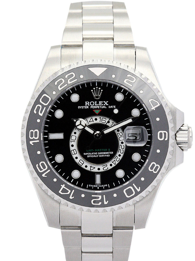 ロレックス GMT マスター 40mm ブラック ダイヤル 16720-3 $399.00