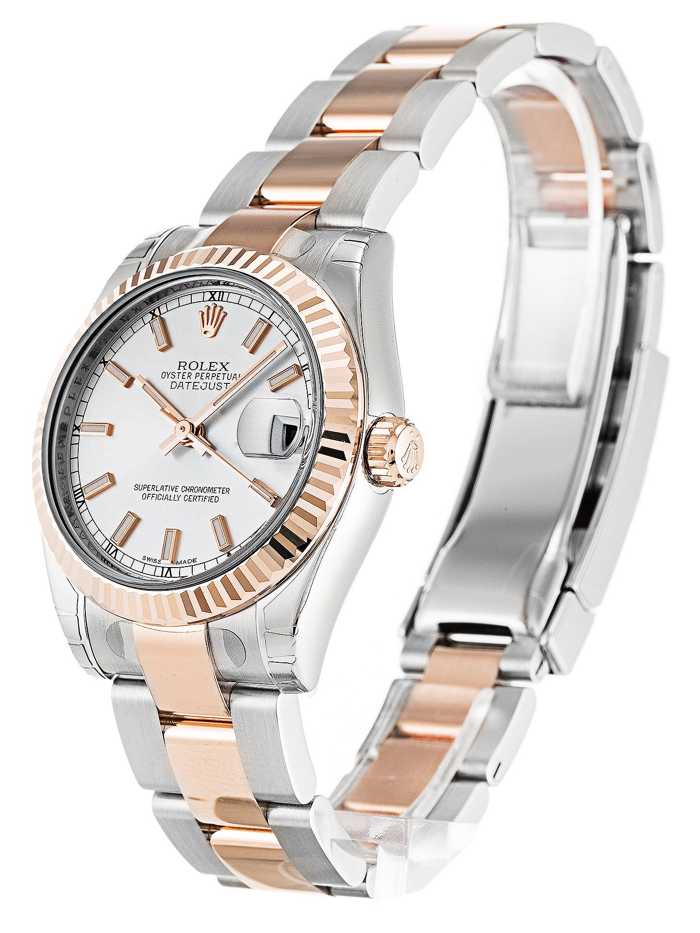 ロレックス デイトジャスト ミッドサイズ 31mm シルバー ダイヤル 178271 $399.00