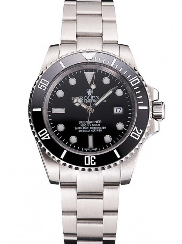 スーパークローン ロレックス サブマリーナ 41mm ブラック ダイヤル PR16233P $999.00