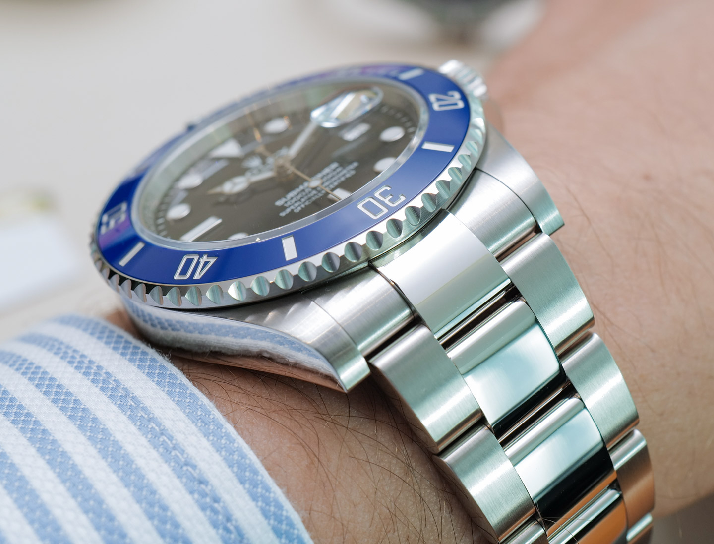 スーパークローン ロレックス サブマリーナ「クッキー モンスター」 41mm ブラック ダイヤル 126619LB $999.00