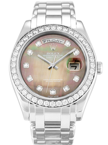 ロレックス デイデイト 36mm マザーオブパール – ブラックダイヤル 18946 $399.00