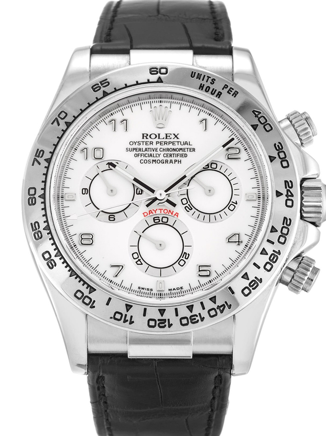 ロレックス デイトナ 40mm ホワイト ダイヤル 116519 $299.00