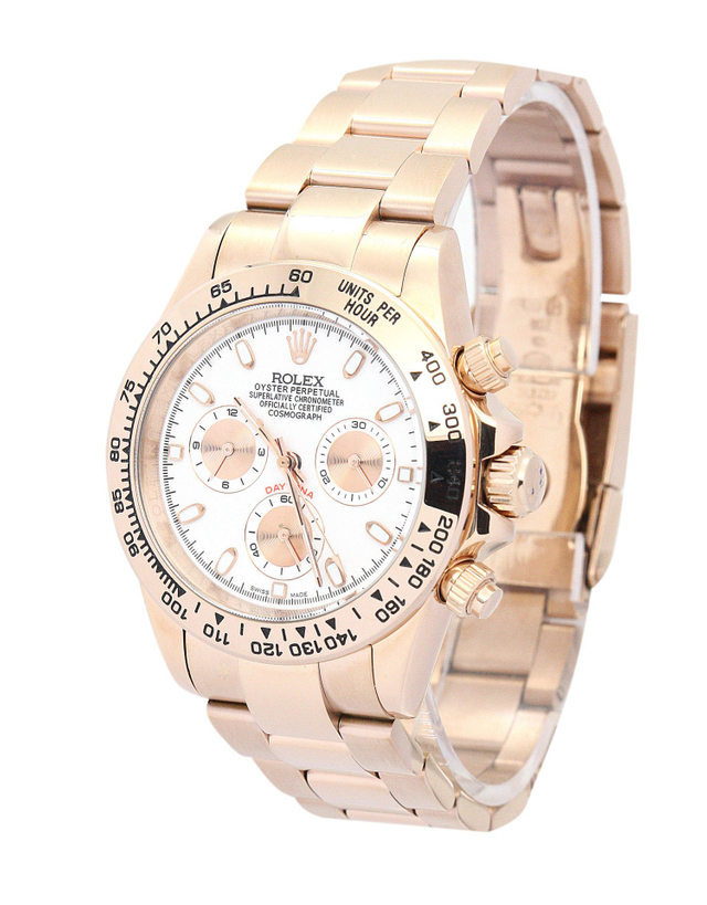 ロレックス デイトナ 40mm アイボリー ダイヤル 116505 $299.00
