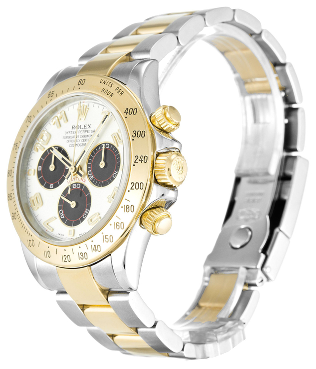 ロレックス デイトナ 40mm ホワイト ダイヤル 116523 116523-2 $599.00 – $1,329.00