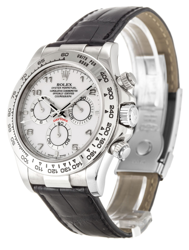 ロレックス デイトナ 40mm ホワイト ダイヤル 116519 $299.00