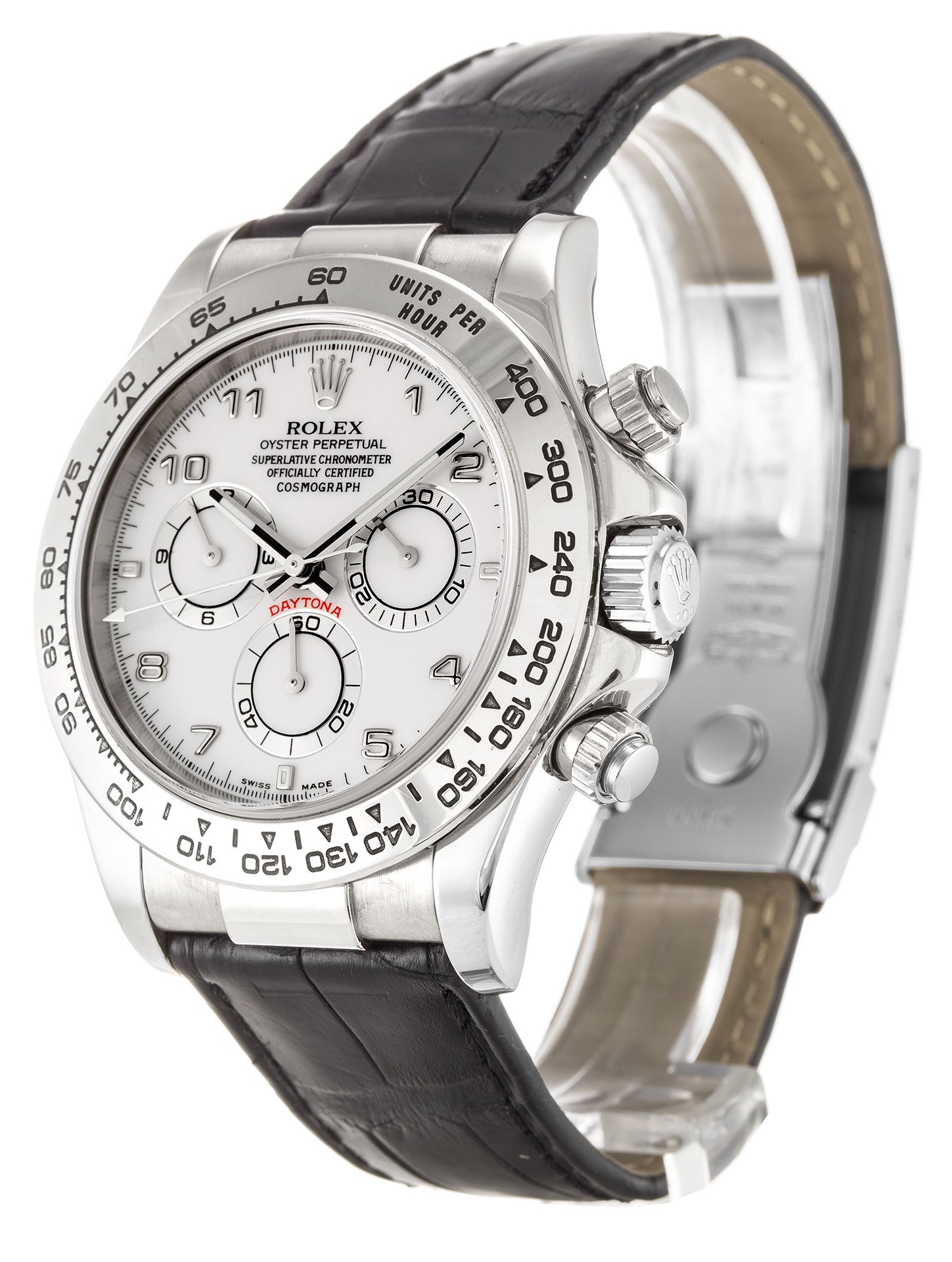 ロレックス デイトナ 40mm ホワイト ダイヤル 116519 $299.00