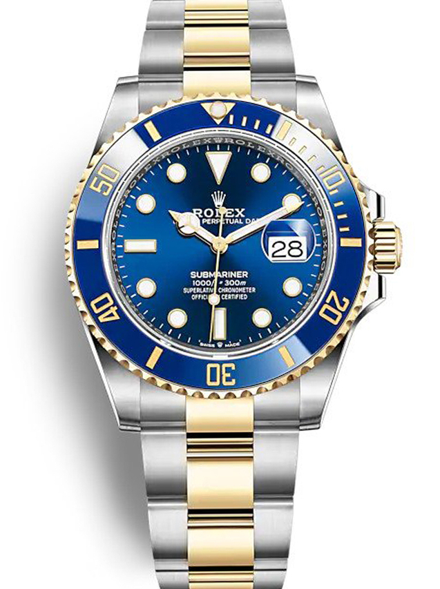 スーパークローン ロレックス サブマリーナ 41mm ブルー ダイヤル 126613LB ブルージー $999.00