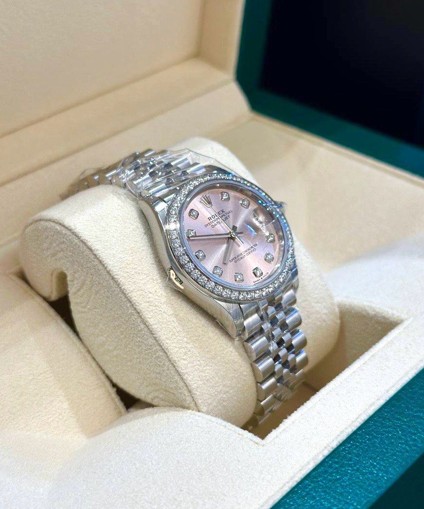 ロレックス デイトジャスト 31mm ピンク ダイヤル 278384RBR $399.00