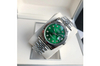 ロレックス デイトジャスト 36/28mm SS/SS ジャブ グリーン/ダイヤ $798.00