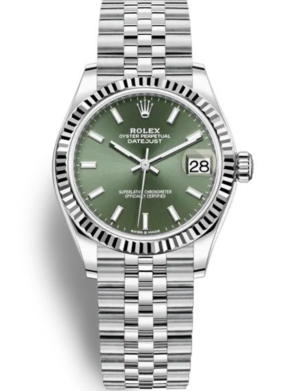 ロレックス デイトジャスト 31mm ミントグリーン ダイヤル 278274 $359.00