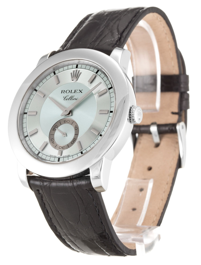 ロレックス チェリーニ 40mm ブルー ダイヤル 5241 $399.00