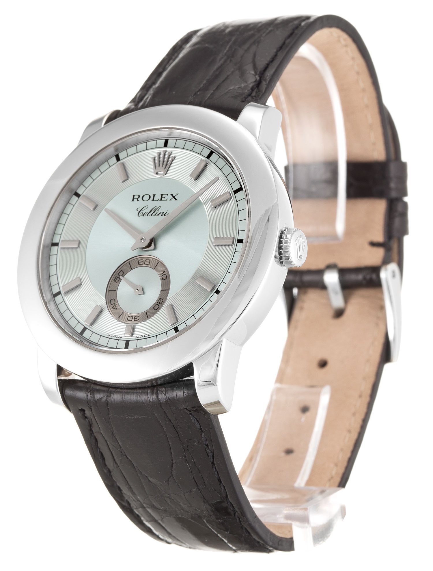 ロレックス チェリーニ 40mm ブルー ダイヤル 5241 $399.00