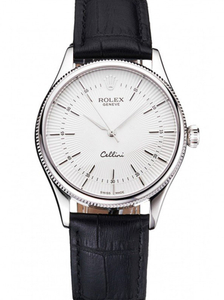 スーパークローン ロレックス チェリーニ 38mm ホワイト ダイヤル REP016805 $999.00