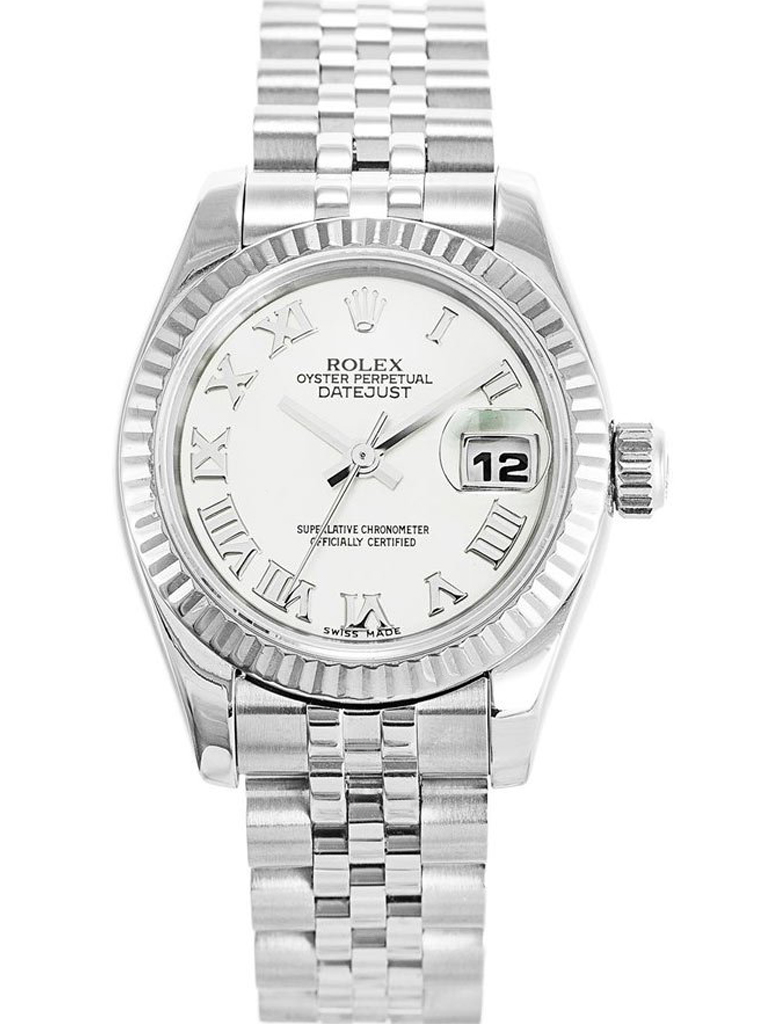 ロレックス デイトジャスト 26mm ホワイト ダイヤル 179174 $399.00