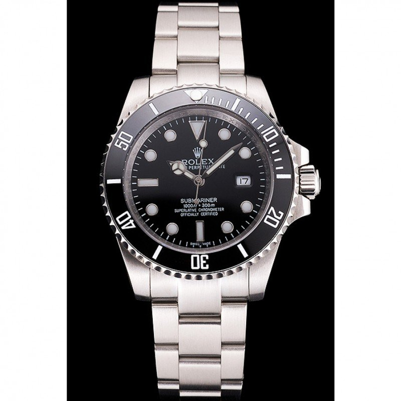 スーパークローン ロレックス サブマリーナ 41mm ブラック ダイヤル PR16233P $999.00