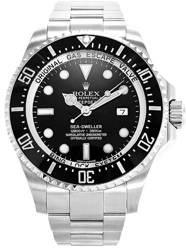 ロレックス ディープシー 44mm ブラック ダイヤル 116660 $399.00