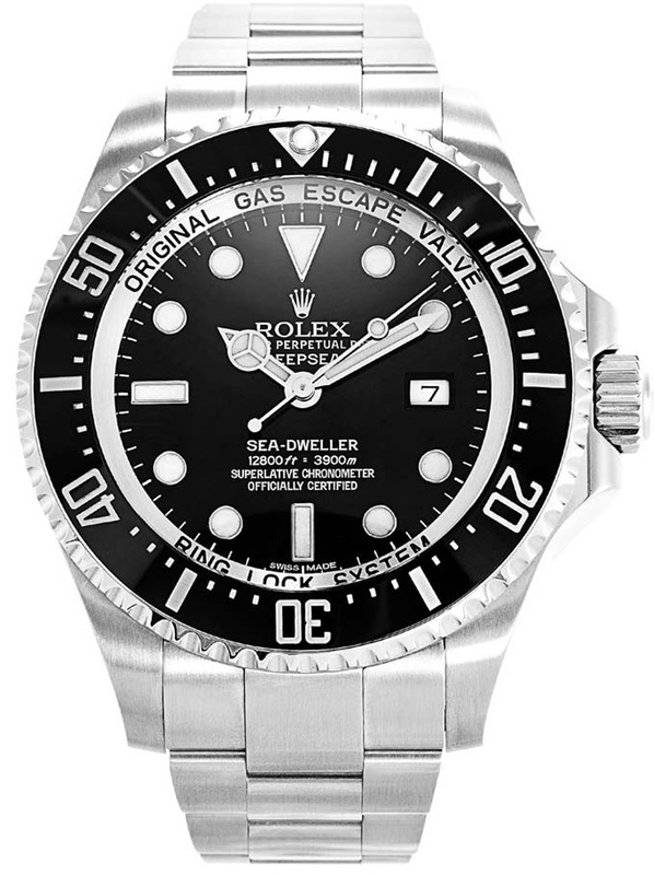 ロレックス ディープシー 44mm ブラック ダイヤル 116660 $399.00