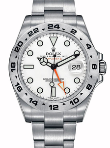 ロレックス「ポーラー」エクスプローラー II 42mm ホワイト ダイヤル 216570 WSO $399.00