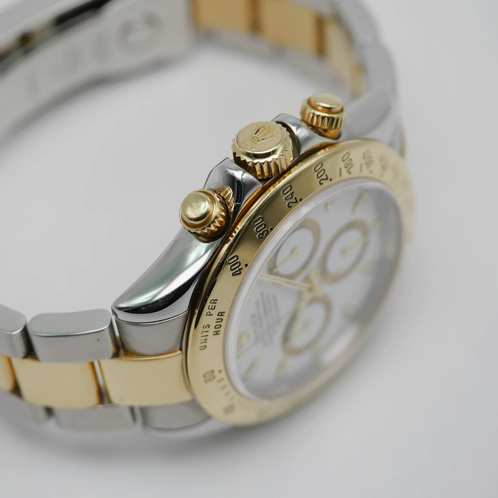 スーパークローン ロレックス デイトナ 40mm ホワイト ダイヤル 116523-2 $599.00 – $1,329.00