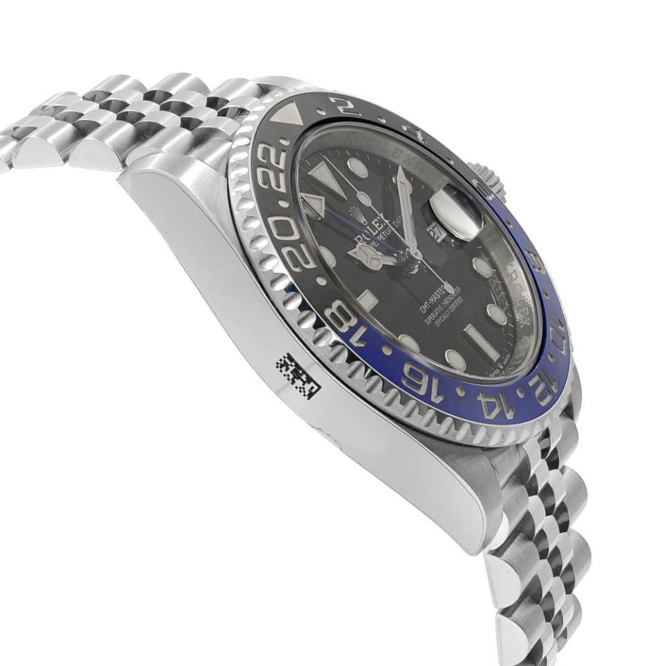 スーパークローン ロレックス GMT マスター II ブラック ダイヤル 126710BLNR “バットガール” $999.00