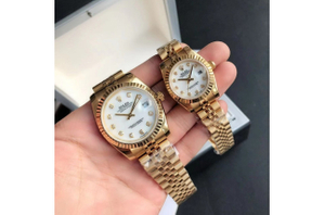 ロレックス デイトジャスト 36/28mm RG/RG ジャブ ホワイト/ダイヤル $798.00