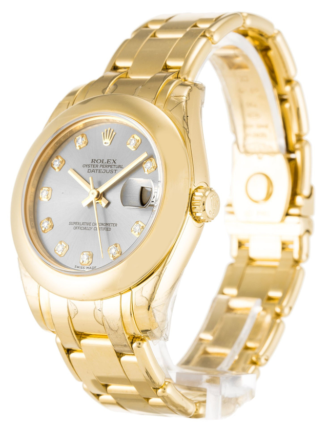 ロレックス パールマスター 31mm シルバー ダイヤル 81208 $399.00