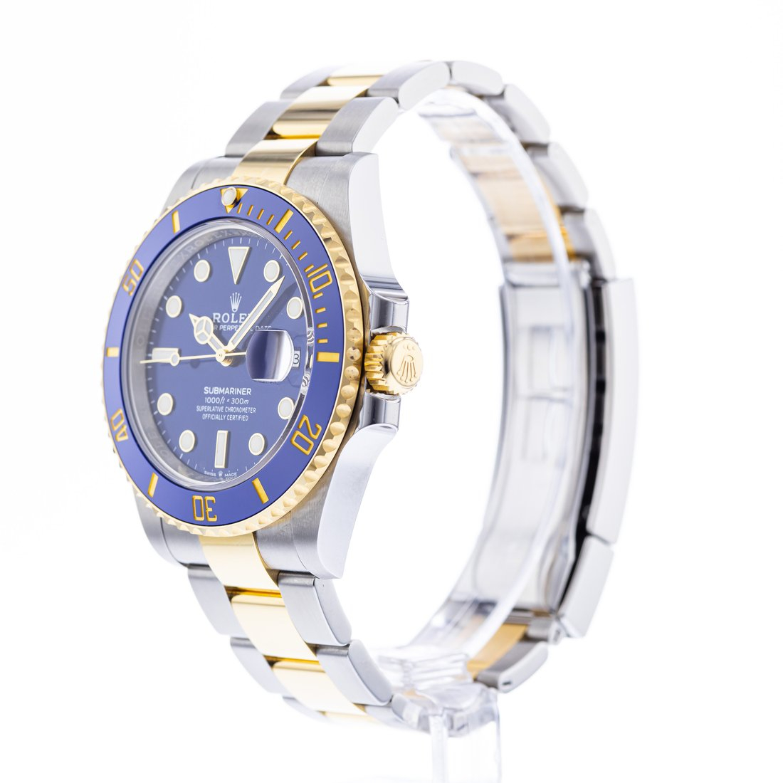スーパークローン ロレックス サブマリーナ 41mm ブルー ダイヤル 126613LB ブルージー $999.00