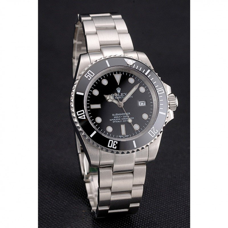 スーパークローン ロレックス サブマリーナ 41mm ブラック ダイヤル PR16233P $999.00