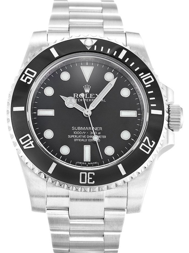ロレックス サブマリーナ 40mm ブラック ダイヤル 114060 $399.00