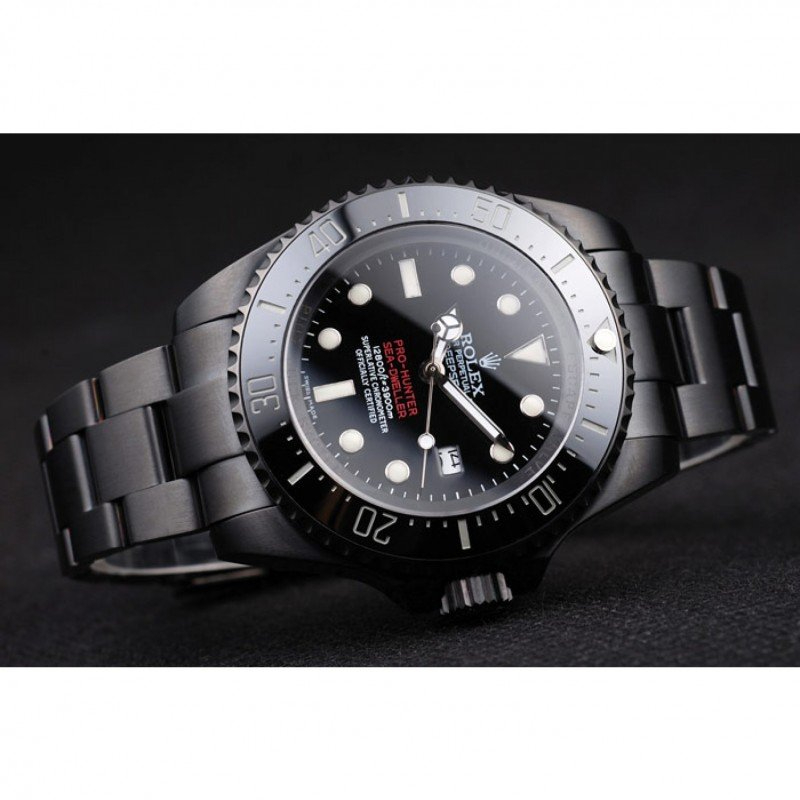 スーパークローン ロレックス ディープシー 42mm ブラック ダイヤル REP016819 $999.00