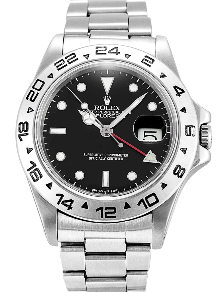 ロレックス エクスプローラー 40mm ブラック ダイヤル 16550 $399.00