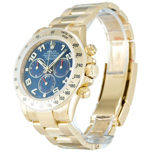 ロレックス デイトナ 40mm ブルー ダイヤル 116528 $599.00 – $1,329.00