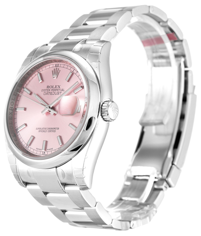 ロレックス デイトジャスト 36mm ピンクダイヤル 116200 $399.00