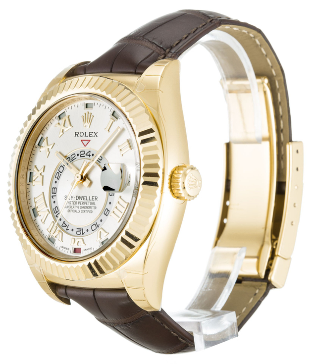 ロレックス スカイドゥエラー 42mm シルバー ダイヤル 326138 $379.00