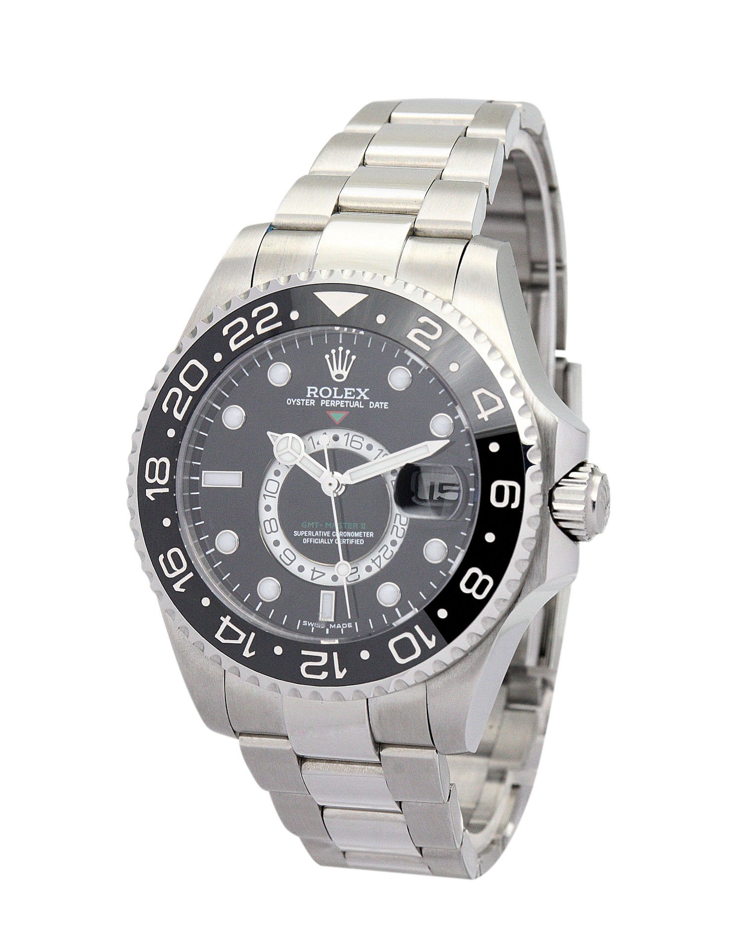 ロレックス GMT マスター 40mm ブラック ダイヤル 16720-3 $399.00